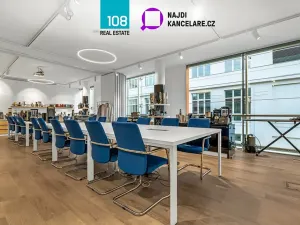 Pronájem kanceláře, Praha - Karlín, Křižíkova, 415 m2
