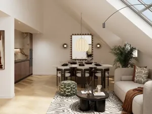 Prodej bytu 2+kk, Praha - Karlín, Křižíkova, 58 m2