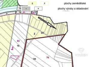 Prodej pole, Otrokovice, 1325 m2