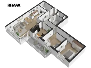 Prodej bytu 4+kk, Plzeň, Rybářská, 105 m2