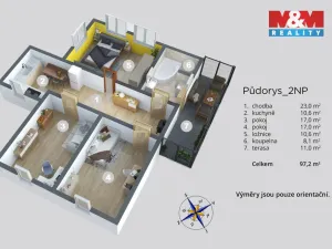 Prodej rodinného domu, Ústí nad Labem - Brná, Zlatá stezka, 252 m2