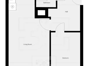Pronájem bytu 2+kk, Praha - Petrovice, Rezlerova, 49 m2