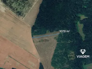 Prodej pole, Popovice, 1078 m2