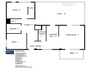 Pronájem bytu 3+kk, Brno, Sochorova, 87 m2