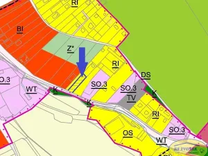 Prodej zahrady, Roštín, 548 m2