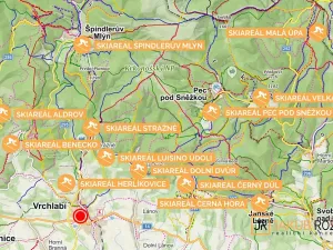 Pronájem bytu 2+kk, Vrchlabí, Pražská, 40 m2