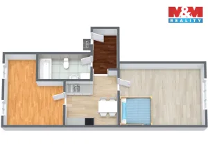 Prodej bytu 2+1, Karlovy Vary - Rybáře, Sokolovská, 77 m2