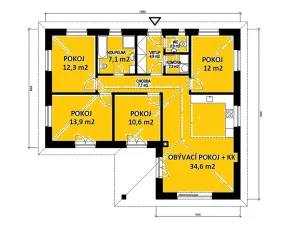 Prodej rodinného domu, Slaný, 107 m2