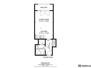 Pronájem bytu 1+kk, Praha - Vršovice, Petrohradská, 30 m2