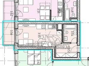 Pronájem bytu 1+kk, České Budějovice, Na Zlaté stoce, 28 m2