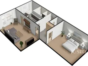 Prodej bytu 2+1, Písek, třída Přátelství, 60 m2