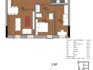 Pronájem bytu 3+kk, Kladno, Vrchlického, 82 m2