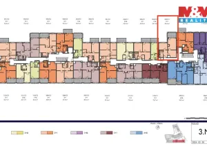 Prodej bytu 2+1, Praha, Svitákova, 56 m2