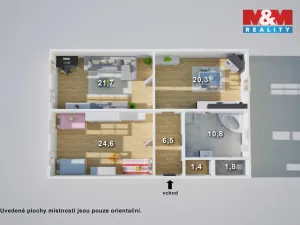 Prodej bytu 3+kk, Teplice, Duchcovská, 191 m2