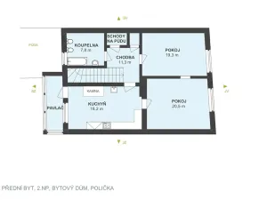 Prodej rodinného domu, Polička, Družstevní, 162 m2