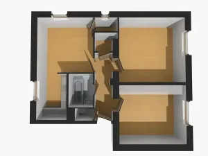 Prodej bytu 2+1, Přelouč, 63 m2