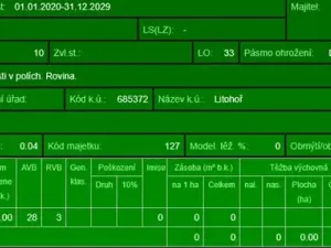 Prodej podílu lesa, Litohoř, 1843 m2