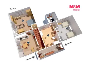 Prodej rodinného domu, Sedlec-Prčice - Malkovice, 170 m2