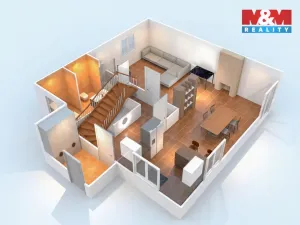 Prodej rodinného domu, Libušín, V Záhoří, 136 m2