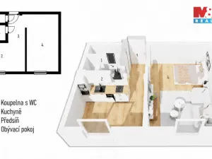 Prodej bytu 1+1, Ostrava, Gen. Píky, 35 m2