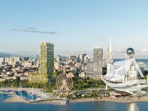 Prodej bytu 1+kk, Batumi, Gruzie, 24 m2