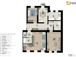 Prodej bytu 4+1, Liberec, Hanychovská, 113 m2