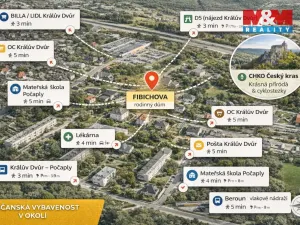 Prodej bytu 4+kk, Králův Dvůr, 97 m2