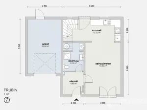 Prodej bytu 4+1, Trubín, Na Vyhlídce, 121 m2