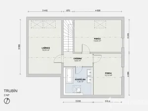 Prodej rodinného domu, Trubín, Na Vyhlídce, 121 m2