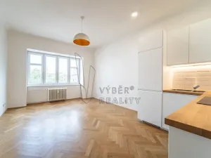 Pronájem bytu 1+kk, Praha - Smíchov, Nádražní, 28 m2