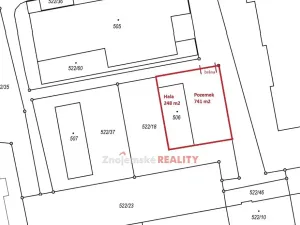 Pronájem skladu, Znojmo, 248 m2