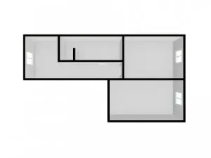 Pronájem bytu 2+1, Dolní Žandov, 63 m2