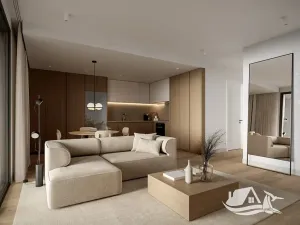 Prodej bytu 1+1, Pafos, Kypr, 51 m2