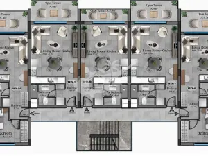 Prodej bytu 1+1, Agios Amvrosios Keryneias, Kypr, 47 m2