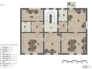 Prodej kanceláře, Mladá Boleslav, Ptácká, 305 m2