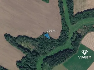 Prodej lesa, Lobeč, 766 m2