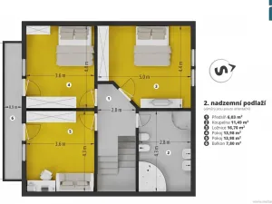 Prodej rodinného domu, Ondřejov, Pod Oborou, 276 m2