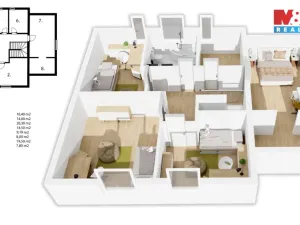 Prodej rodinného domu, Okrouhlá, 222 m2