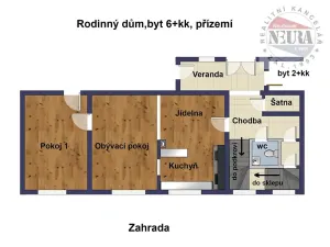 Prodej rodinného domu, Kojčice, 250 m2