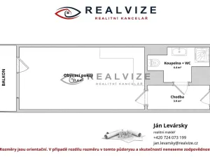 Prodej bytu 1+kk, Lipno nad Vltavou, 33 m2