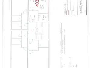 Pronájem bytu 1+kk, Brno, Gajdošova, 37 m2