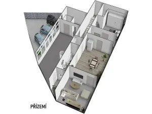 Pronájem rodinného domu, Čebín, 201 m2