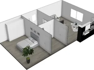 Pronájem bytu 2+kk, Brno - Ivanovice, Hřebíčková, 48 m2