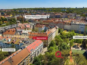 Prodej bytu 2+kk, Praha - Libeň, Na Rokytce, 50 m2