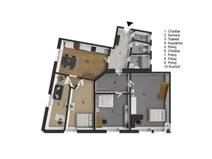 Prodej bytu 4+1, Praha - Vinohrady, 101 m2