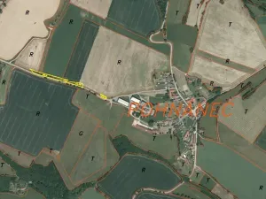 Dražba pozemku, Pohnánec, 3570 m2