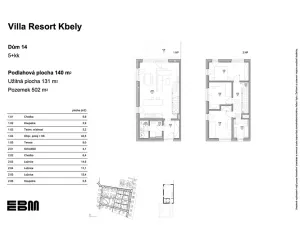 Prodej rodinného domu, Praha - Kbely, K Vinoři, 116 m2