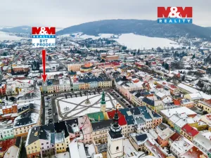 Prodej bytu 2+1, Moravská Třebová - Město, nám. T. G. Masaryka, 60 m2
