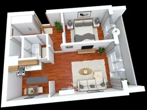 Prodej bytu 2+kk, Kladno, Čs. armády, 40 m2