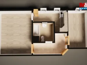 Pronájem bytu 2+1, Liberec, Holubova, 42 m2